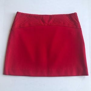 NWOT Armani Exchange Women’s mini red skir…